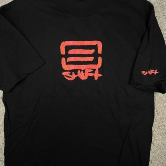 Vintage SHIFT MX T-Shirt Adult Red Logo Black Shirt Motocross Deadstock Size 2XL - Picture 1 of 8